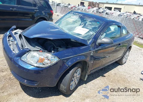 2009 Chevrolet Cobalt Ls из США, поврежденный, VIN 1G1AK18H297230389